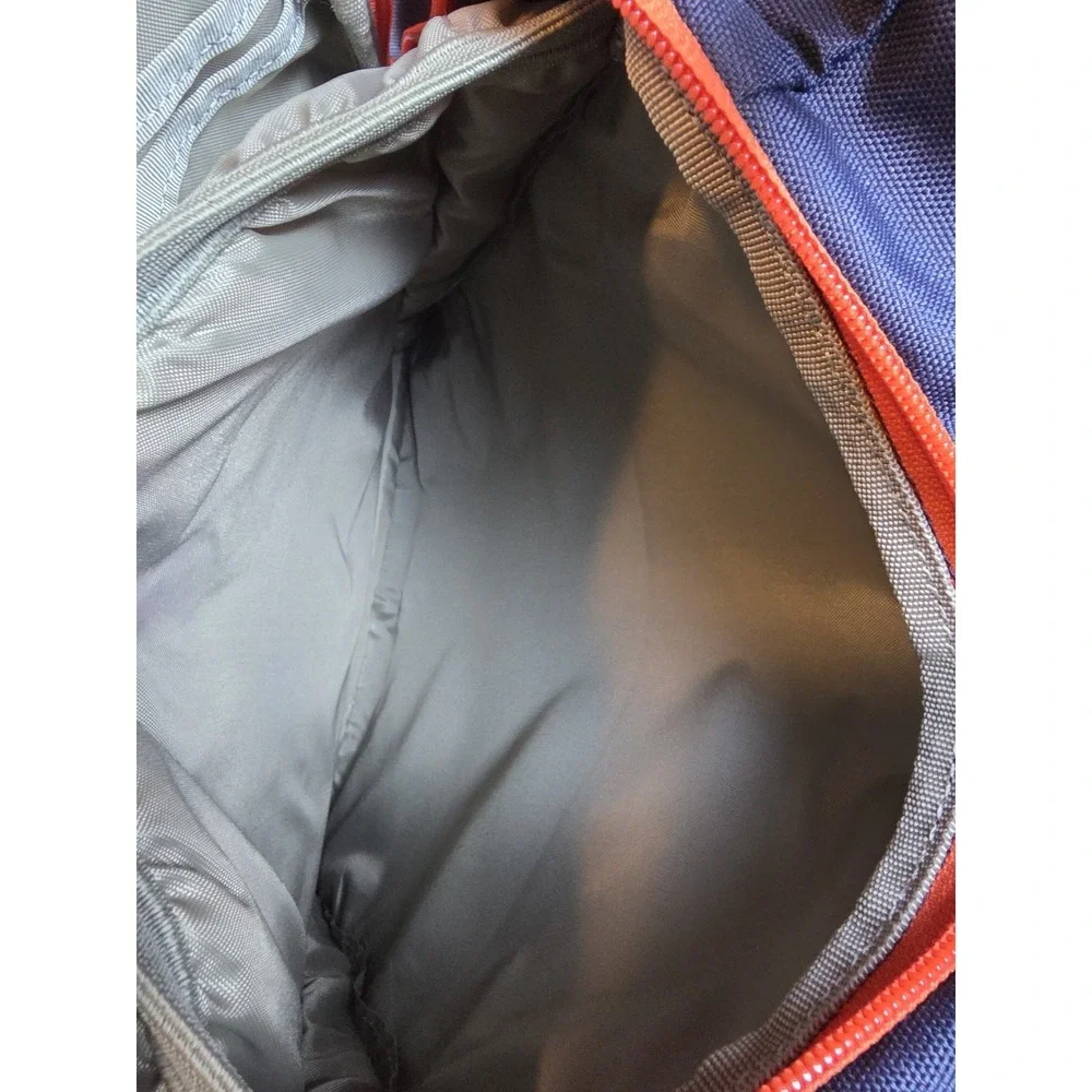United By Blue X Oru Kayak 25L Rift Backpack Blue Orange Padded Laptop Sleeve